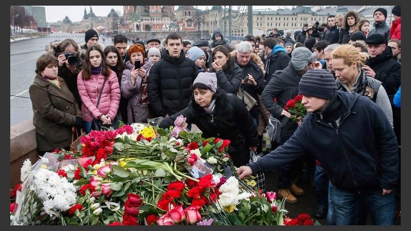 Conmoción en Rusia por el asesinato del líder opositor Boris Nemtsov.