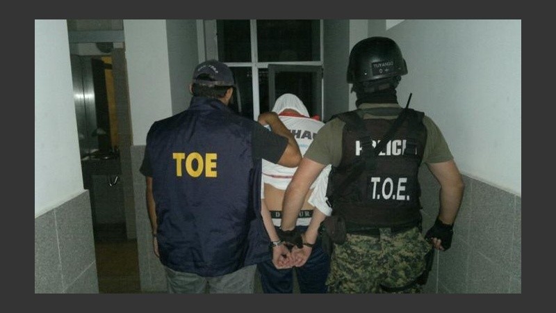 Luciano Casco fue arrestado en Cafferata al 2400.