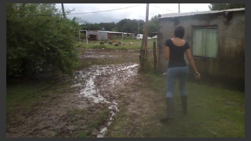 El Carcarañá algunos vecinos se autoevacuaron.