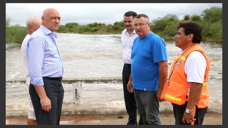 Bonfatti en la zona de la autopista.