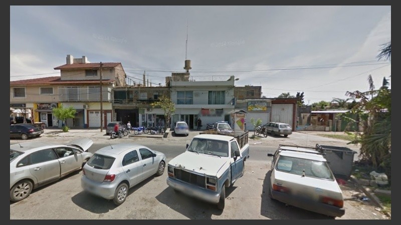 El frente de la seccional 18, de donde fue sustraído el auto recuperado. 