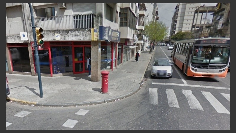 El buzón que hasta este fin de semana estaba en Córdoba y Santiago. 