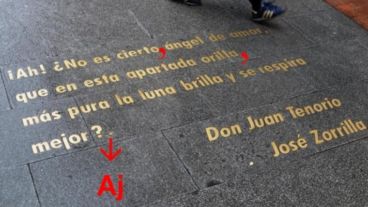 También la intendencia madrileña es susceptible de ser corregida, en pleno barrio de las letras.
