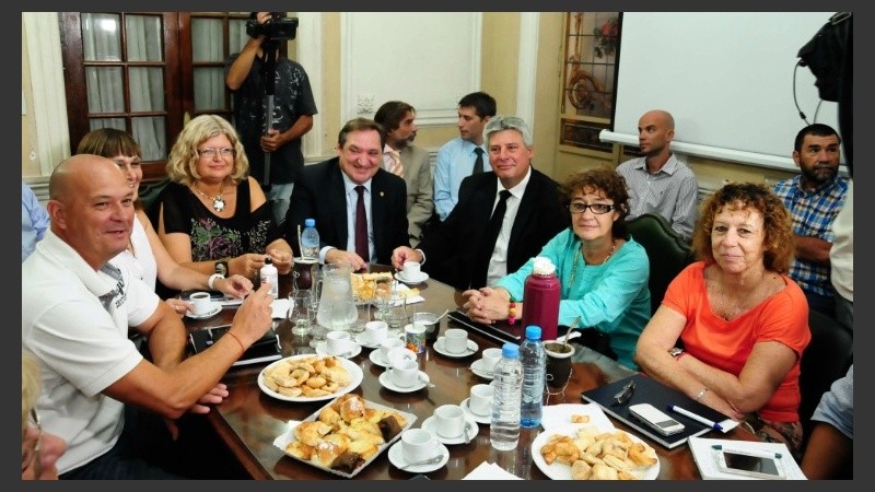 El encuentro será a las 11 en el Ministerio de Trabajo.