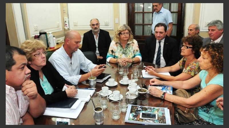 Balagué encabezó el encuentro en Santa Fe.