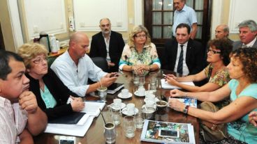 Balagué encabezó el encuentro en Santa Fe.