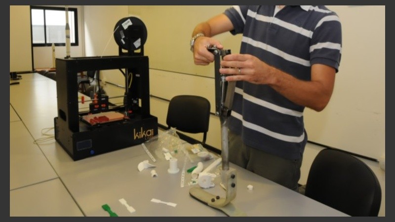 Ahora están trabajando en un modelo de plástico que se pueda realizar mediante una impresora 3D.