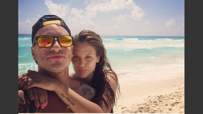 La pareja está disfrutando de unas románticas vacaciones en México.