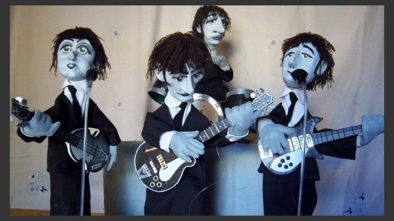 Tributo a los Beatles con el grupo de títeres El Chonchón y su espectáculo “Los Beateres” a las 18 en Beatles Memo (Oroño 107 bis).