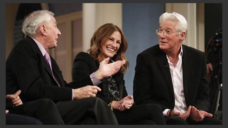 Julia Roberts lo pasó genial recordando anécdotas de la cinta que le hizo famosa.