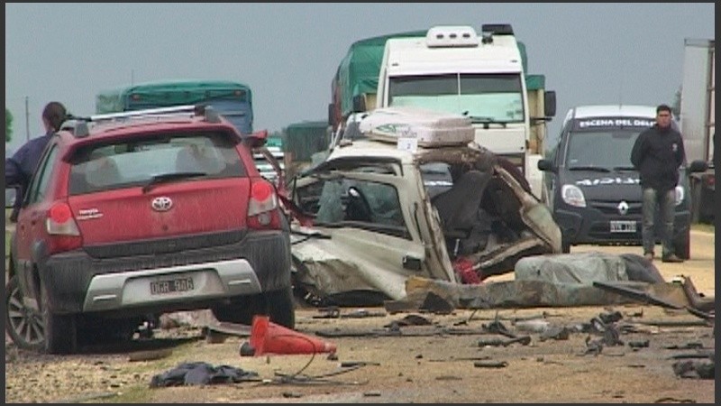 El accidente tuvo lugar a las 6.30 de este martes.