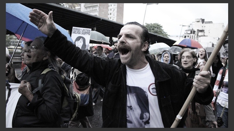 El grito de Justicia se hizo sentir en la marcha realizada en horas de la tarde. 