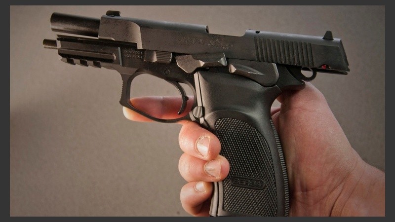 Una pistola Bersa Thunder como la que se secuestró en Rosario. 