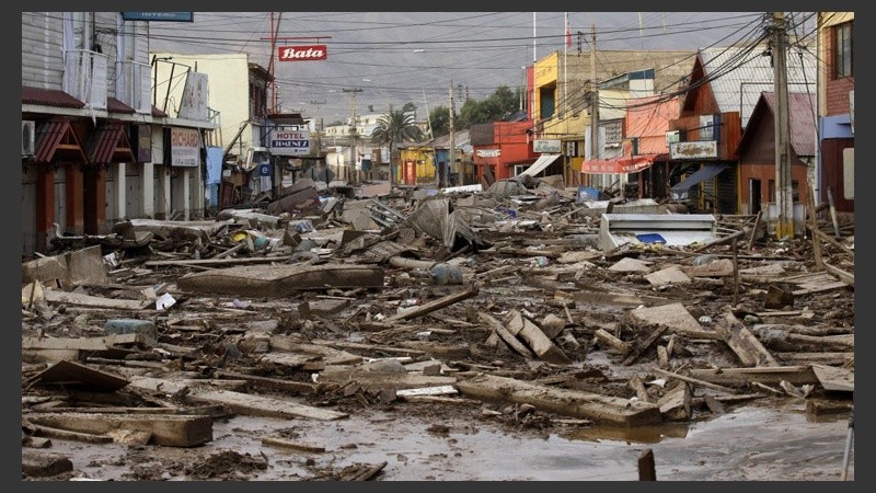 Los aluviones arrasaron con fuerza en algunos municipios en el norte del país chileno.