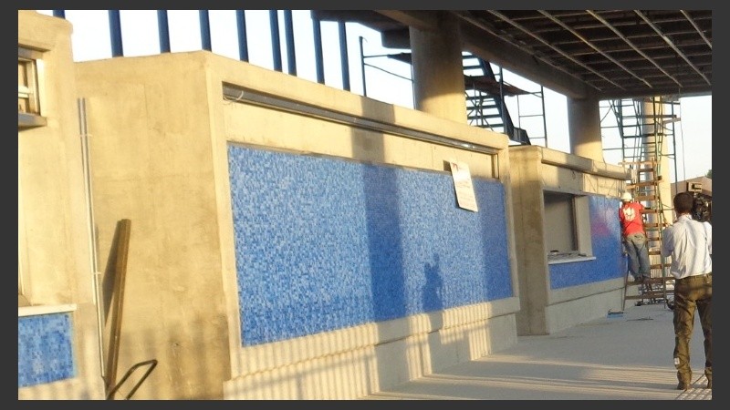 Así luce la Parada Sur a pocas horas del estreno del servicio.