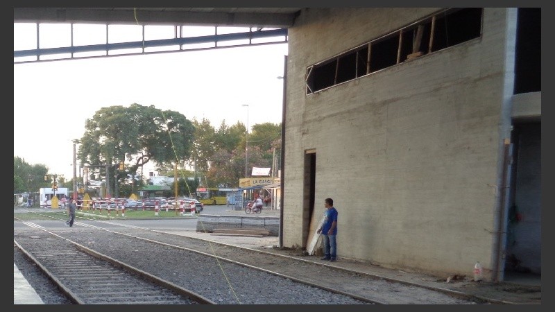 Así luce la Parada Sur a pocas horas del estreno del servicio.