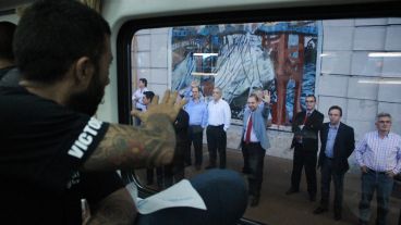 El tren salió a las 16:07.