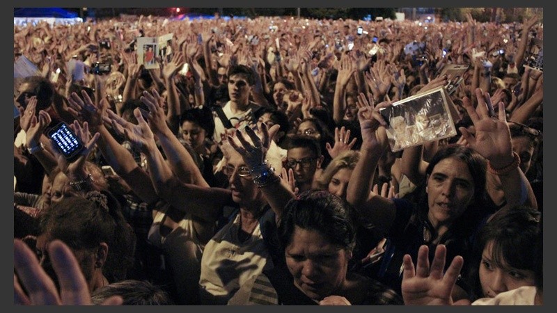 Una multitud acompañó en barrio Rucci.