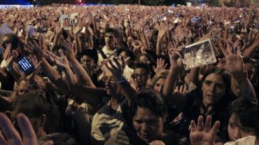 Una multitud acompañó en barrio Rucci.