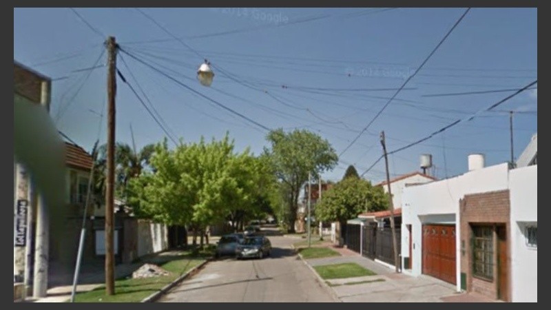 Zuviría y Perón, la zona donde se registró el robo. 