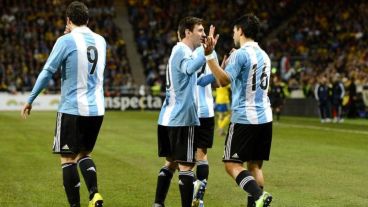 Como en el Mundial, Argentina segunda de Alemania.