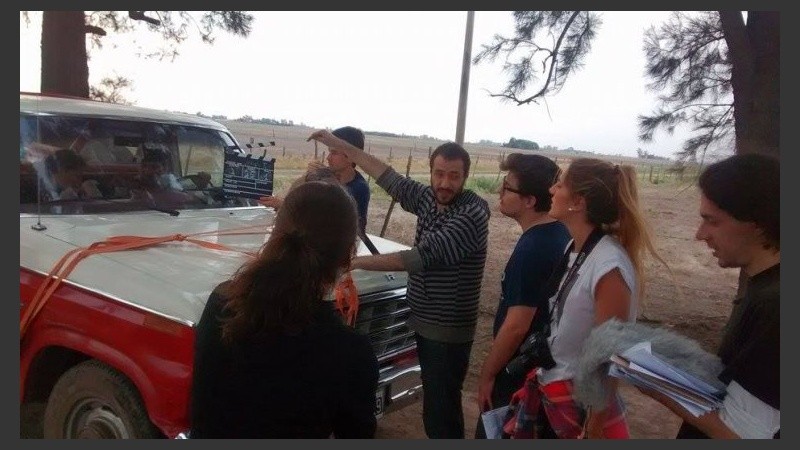 Imágenes del rodaje de 