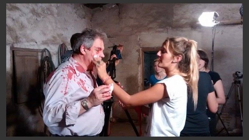 Siete actores formados y establecidos en Rosario actúan en el corto.