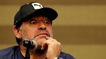 Maradona hizo picantes declaraciones en Bogotá.
