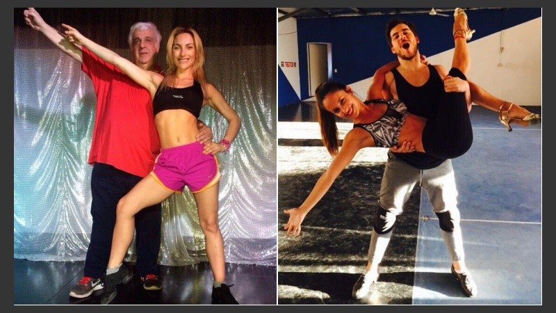 Samid y la escultural Luordes Sánchez, dos de las estrellas para este año. 