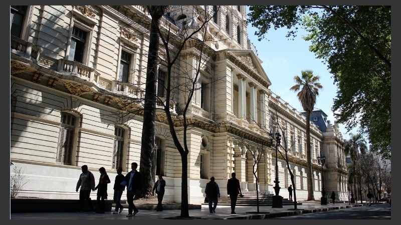 La de Derecho, como el resto de las facultades, sin actividad.