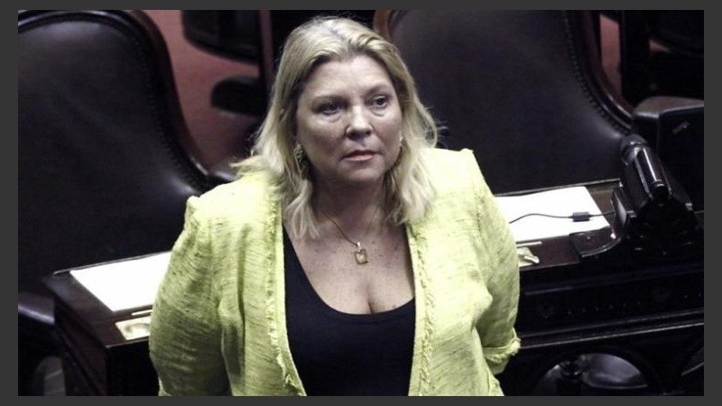Carrió reafirmó las denuncias contra Fernández en PPT.