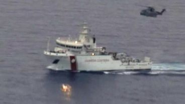 La Guardia Costera portuguesa trabajaba en el rescate.