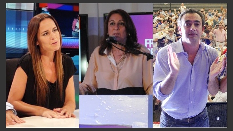 Anita, Fein y Javkin, los tres más votados en Rosario. 