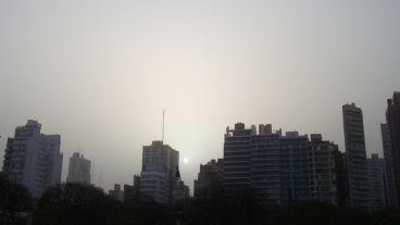 El cielo gris aquella tarde de octubre de 2011.