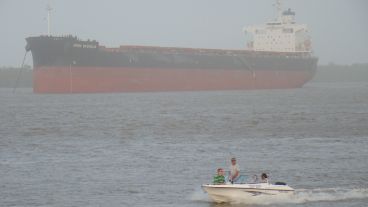 Visión reducida. Así se veía la costa central.