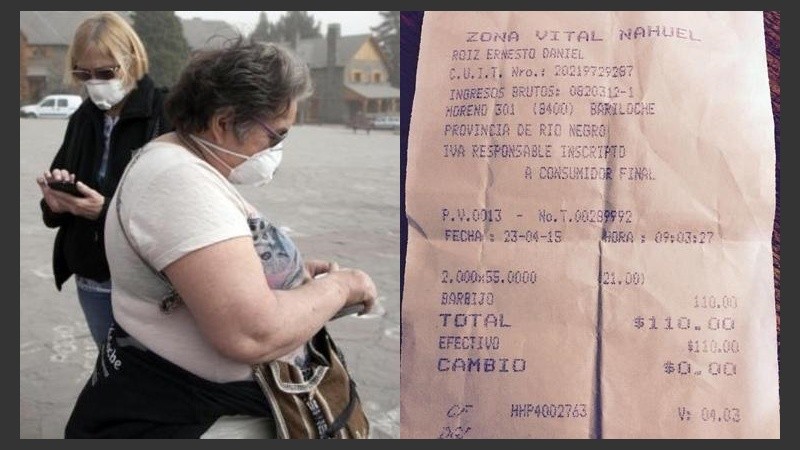 Los vecinos de Bariloche, indignados por la suba de precios.
