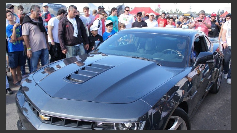 Franco Vivian piloteó un Chevrolet Camaro.