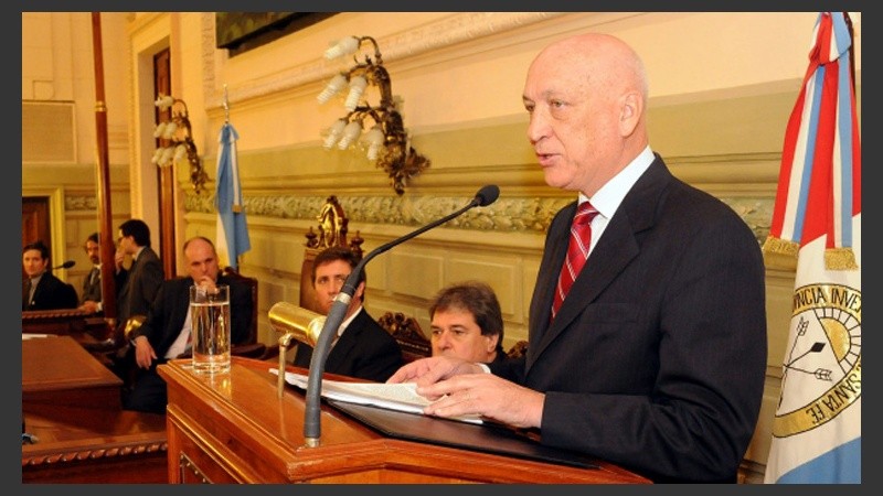 Una foto de archivo de la apertura de las sesiones en 2014.