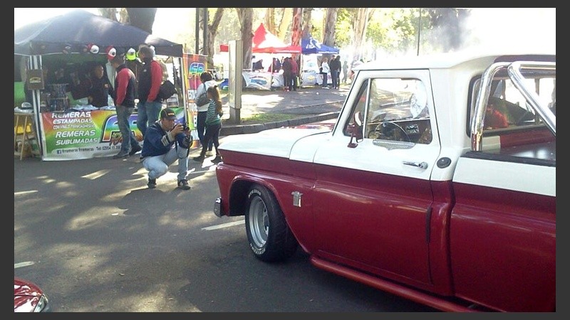 Los fanáticos de Chevrolet disfrutaron de una jornada ideal en el parque Independencia.
