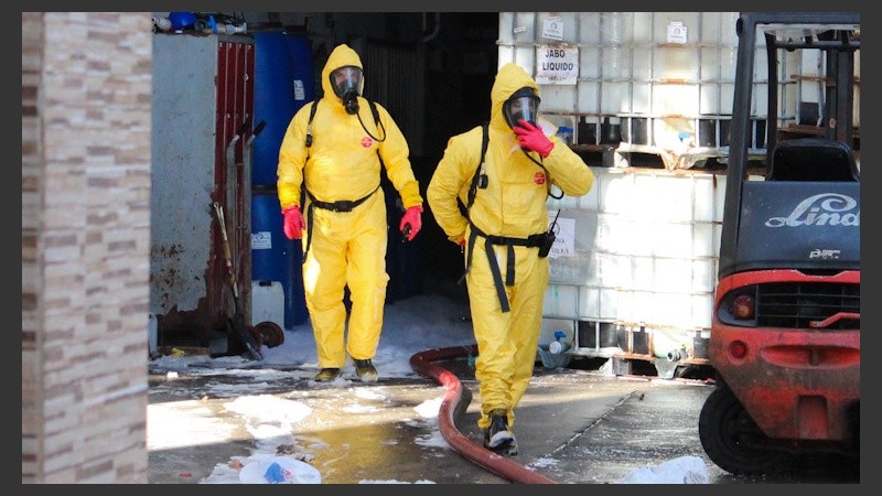 Derrame de cloro en San Luis al 4400: hubo ocho heridos.