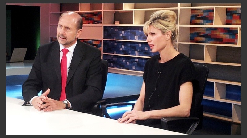 Perotti y Rabolini estuvieron en De 12 a 14