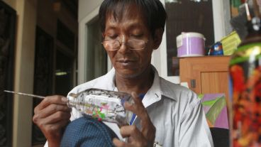 El hombre tiene 60 años y reside en Mandalay,  la segunda ciudad de Birmania.