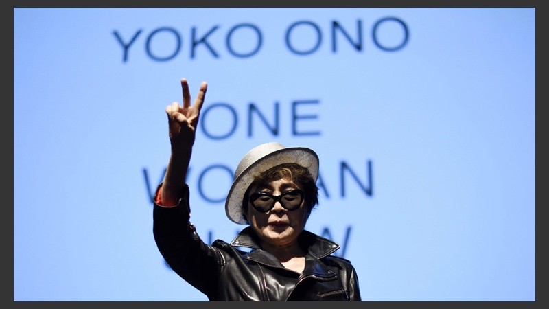 Yoko Ono presentó en Nueva York una exposición repasando sus obras que van desde 1960 a 1971.