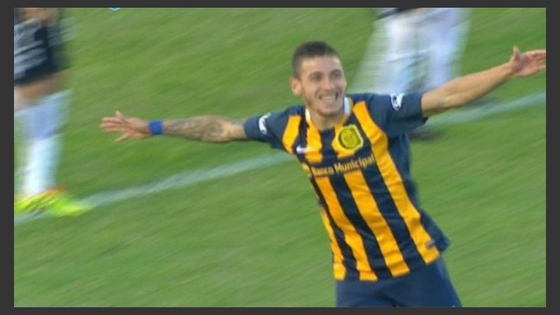 Jonás Aguirre marcó un muy lindo gol en el complemento.