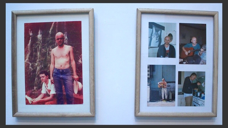 Fotos y más fotos. El hermano de Luca, Andrea Prodan, inauguró este jueves la muestra.