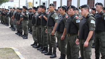 Unos mil gendarmes regresarán a la provincia.