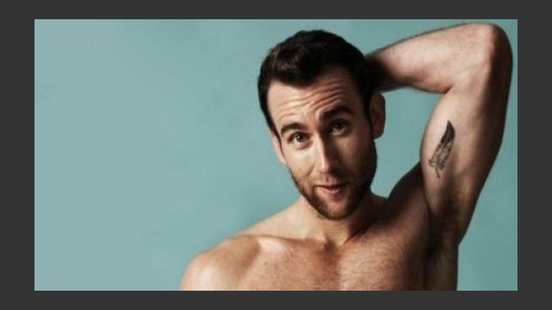 Matthew Lewis posó para la revista Attitude.