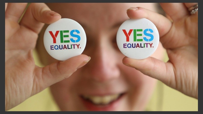 Tras el voto popular, aseguran que fue una jornada histórica en Irlanda.