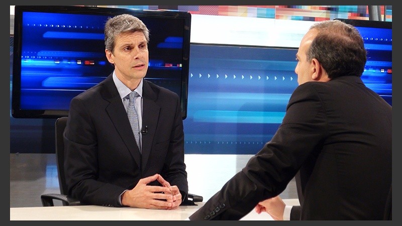 El candidato a intendente por el Frente Renovador, Alejandro Grandinetti pasó por De 12 a 14