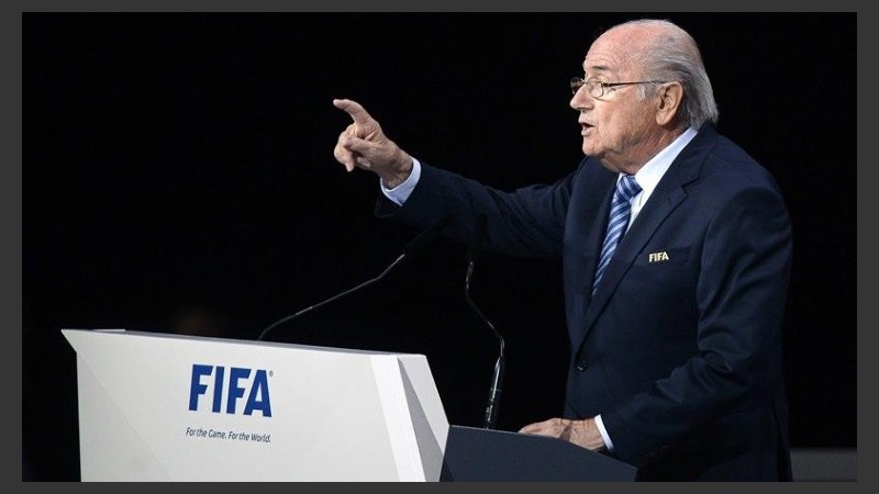 Blatter superó la tormenta y logró ser reelecto.